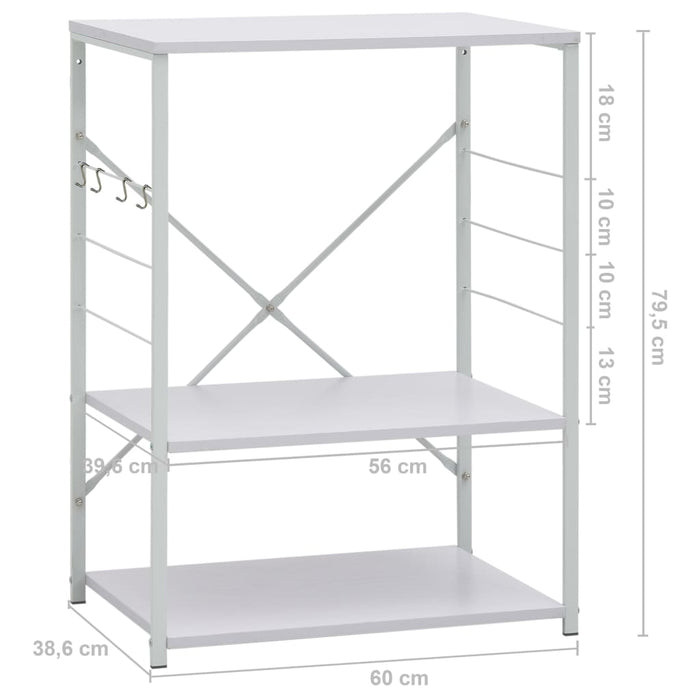 Magnetronkast 60X39,6X79,5 Cm Bewerkt Hout