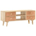 Tv-Meubel 110X30X45 Cm Massief Mangohout