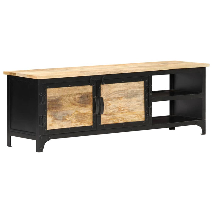 Tv-Meubel 120X30X40 Cm Massief Mangohout