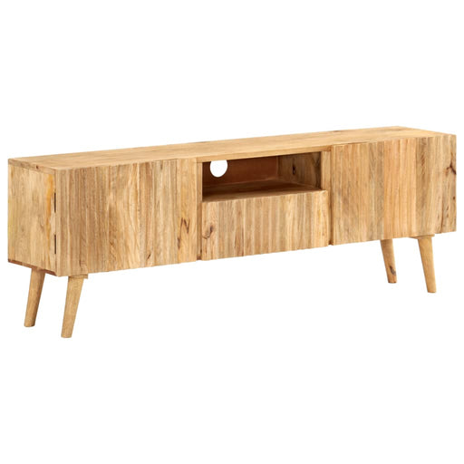 Tv-Meubel 140X30X49 Cm Massief Mangohout