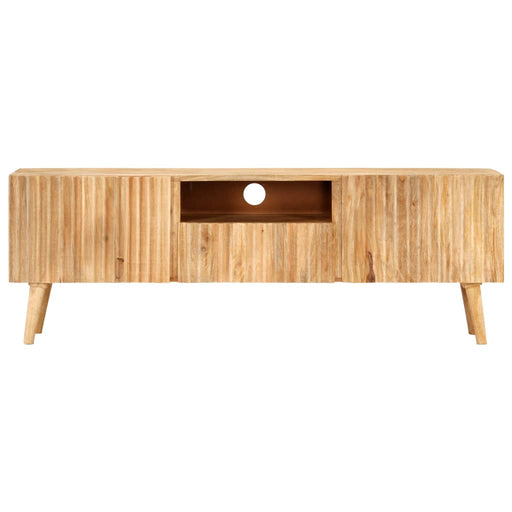 Tv-Meubel 140X30X49 Cm Massief Mangohout