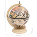 Globebar Tafelmodel Eucalyptushout