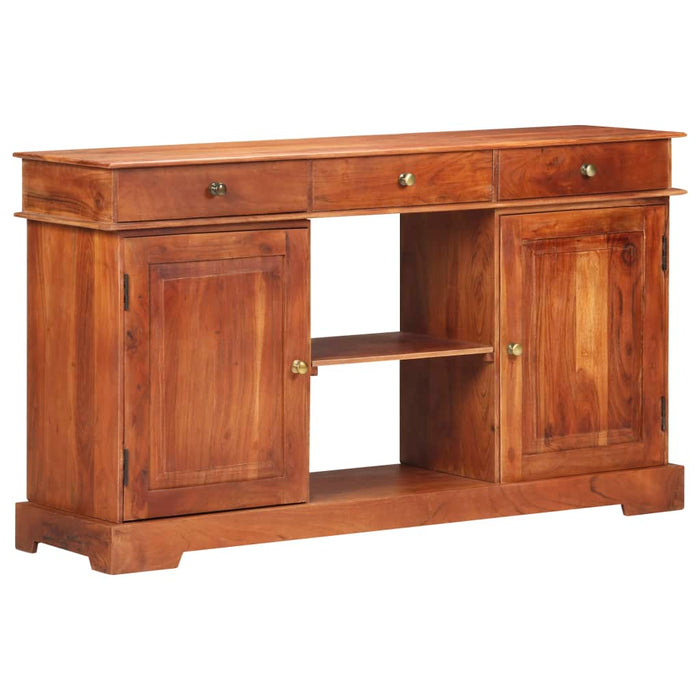 Dressoir 135X35X75 Cm Massief Acaciahout