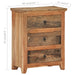 Dressoir 60X33X75 Cm Massief Acaciahout En Gerecycled Hout