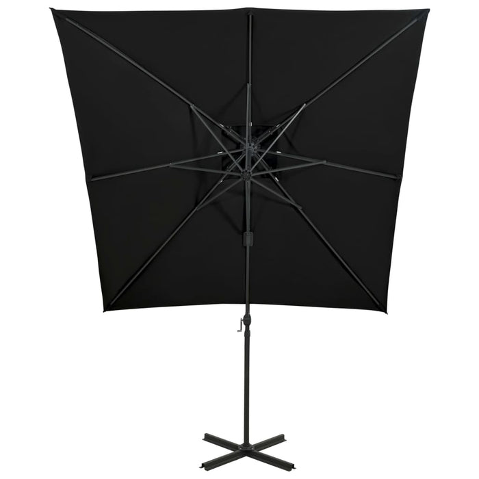 Zweefparasol Met Dubbel Dak 250X250 Cm