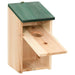 Vogelhuisjes 10 St 12X12X22 Cm Massief Vurenhout