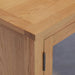 Tv-Meubel 110X35X44 Cm Massief Eikenhout