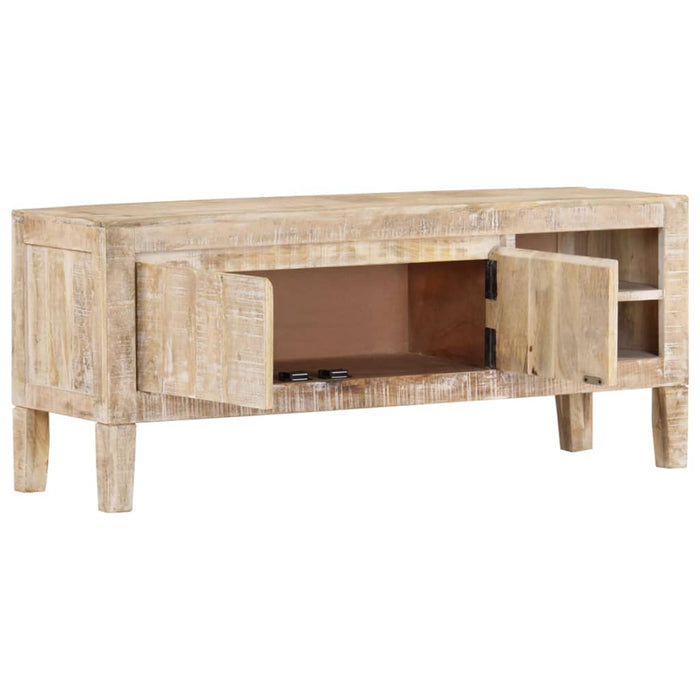 Tv-Meubel 110X35X46 Cm Massief Mangohout