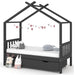 Kinderbedframe Met Lade Massief Grenenhout