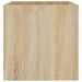 Plantenbak 40X40X40 Cm Bewerkt Hout Sonoma Eiken