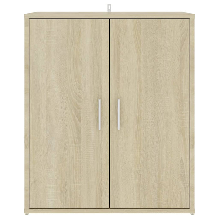 Schoenenkast 60X35X70 Cm Spaanplaat Kleurig Sonoma Eiken