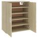 Schoenenkast 60X35X70 Cm Spaanplaat Kleurig Sonoma Eiken