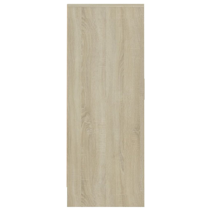 Schoenenkast 60X35X92 Cm Spaanplaat Kleurig Sonoma Eiken