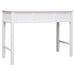 Bureau 108X45X76 Cm Massief Paulowniahout Wit