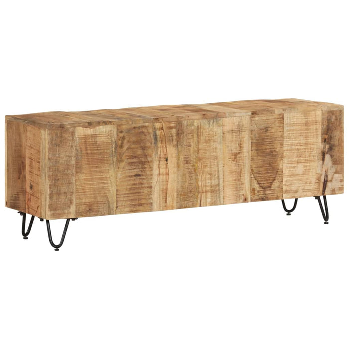 Tv-Meubel 110X30X40 Cm Massief Mangohout