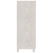 Schoenenkast Hamar 85X40X08 Cm Massief Grenenhout Wit