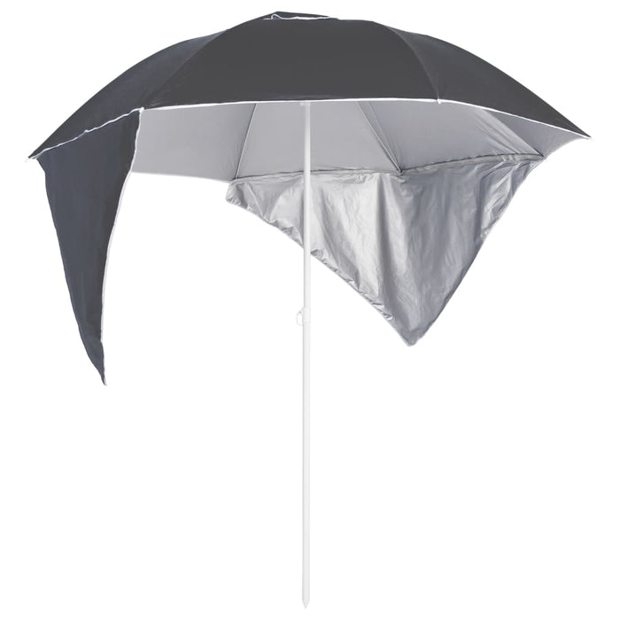 Strandparasol Met Zijwanden 215 Cm Kleurig