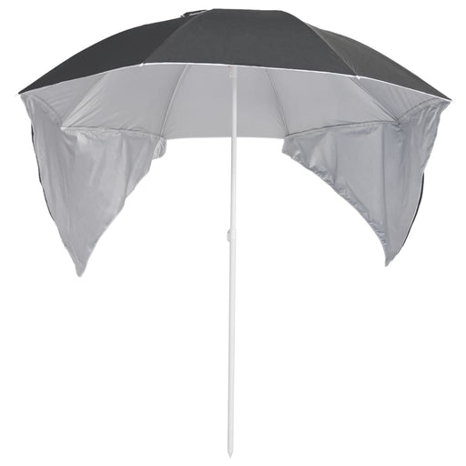 Strandparasol Met Zijwanden 215 Cm Kleurig