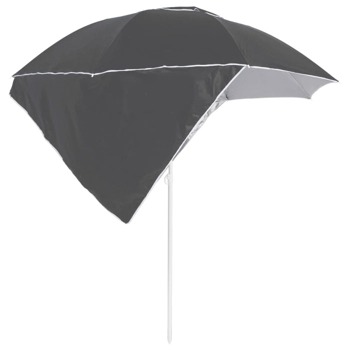 Strandparasol Met Zijwanden 215 Cm Kleurig