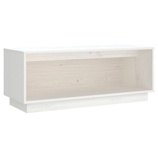 Tv-Meubel 90X35X35 Cm Massief Grenenhout