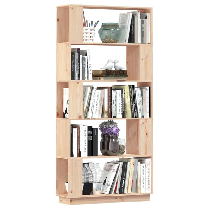 Boekenkast/Kamerscherm 80X25X63,5 Cm Massief Grenenhout