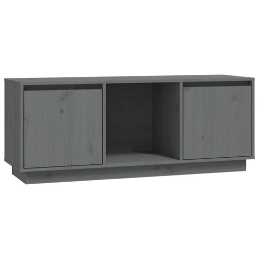 Tv-Meubel 0,5X35X44 Cm Massief Grenenhout