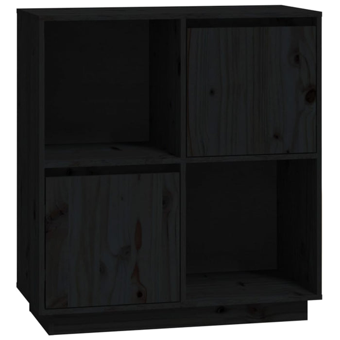 Dressoir 74X35X80 Cm Massief Grenenhout