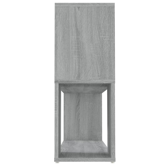 Boekenkast 100X24X63 Cm Bewerkt Hout Eikenkleurig