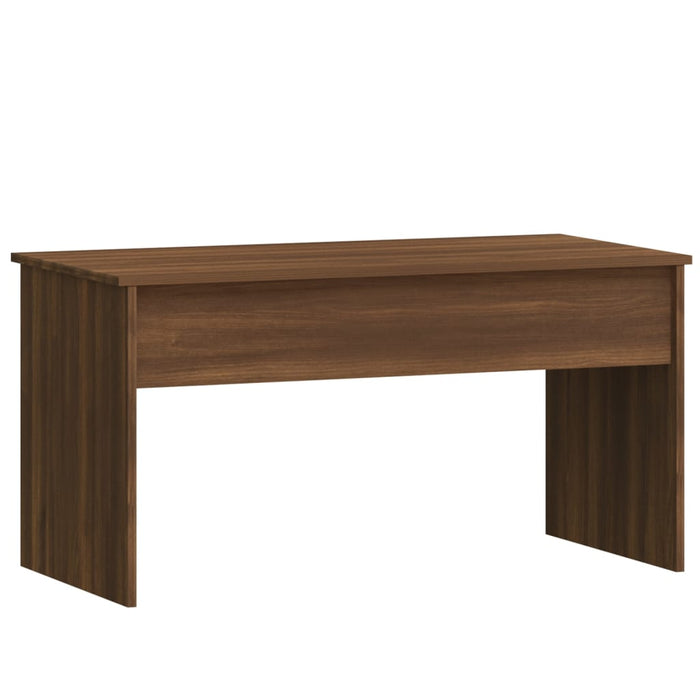 Salontafel 102X50,5X52,5 Cm Bewerkt Hout