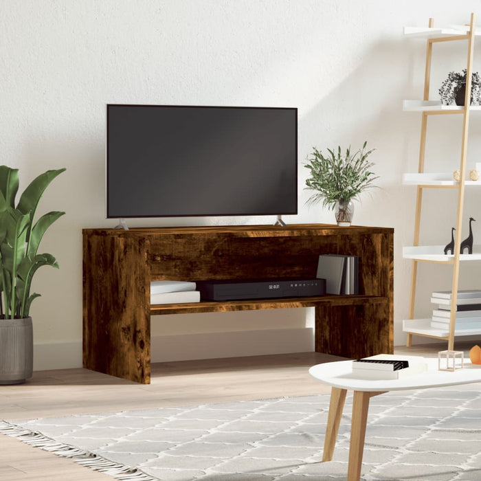 Tv-Meubel 80X40X40 Cm Bewerkt Hout