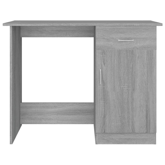 Bureau 100X50X76 Cm Bewerkt Hout Eikenkleurig