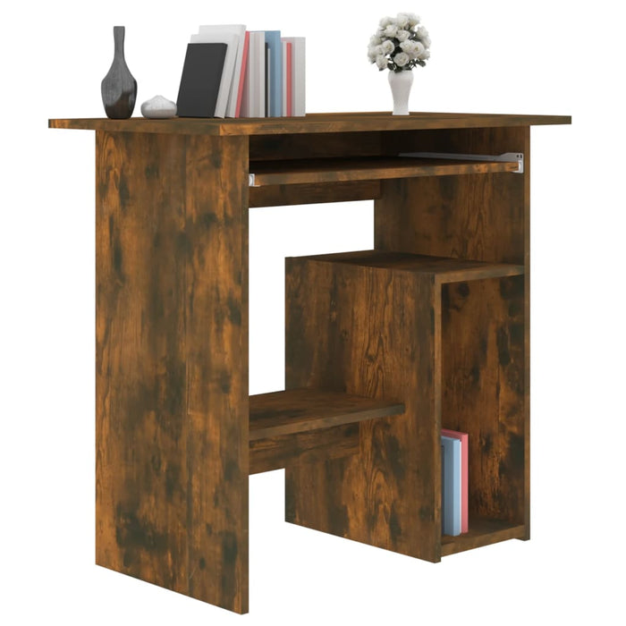 Bureau 80X45X74 Cm Bewerkt Hout Kleurig