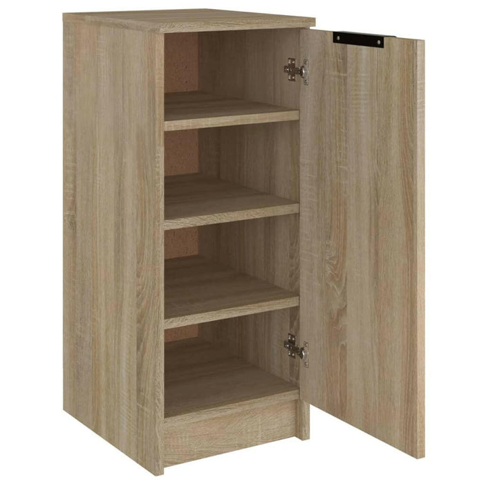 Schoenenkast 30X35X70 Cm Bewerkt Hout Sonoma Eikenkleurig