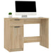 Bureau 100X50X75 Cm Bewerkt Hout Sonoma Eikenkleurig