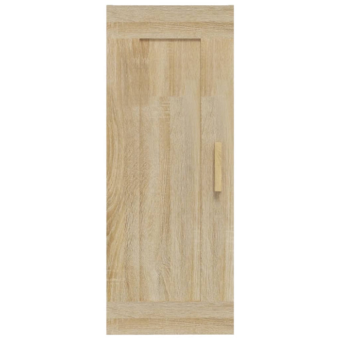 Hangkast 35X34X90 Cm Bewerkt Hout Kleurig