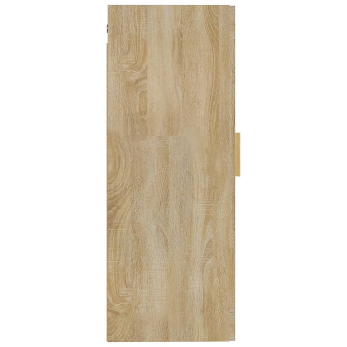 Hangkast 35X34X90 Cm Bewerkt Hout Kleurig