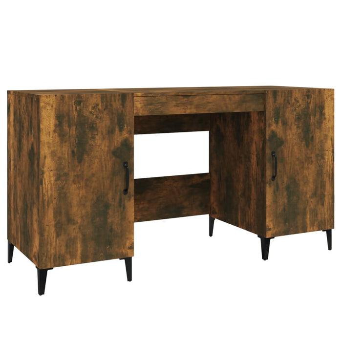 Bureau 140X50X75 Cm Bewerkt Hout Kleurig