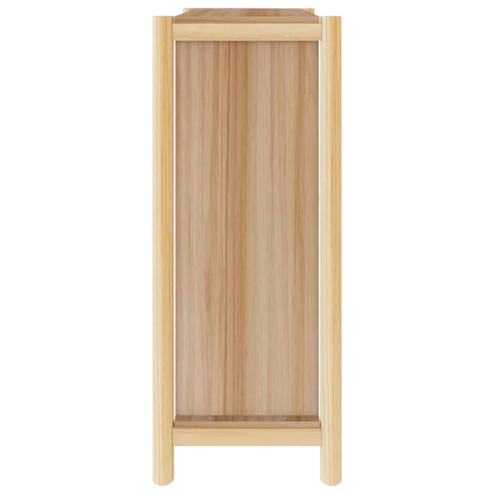 Schoenenkast 57,5X33X80 Cm Bewerkt Hout