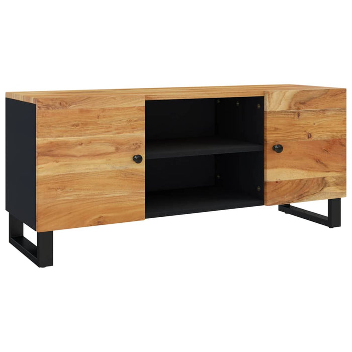 Tv-Meubel 105X33X46 Cm Massief Acaciahout