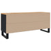 Tv-Meubel 105X33X46 Cm Massief Acaciahout