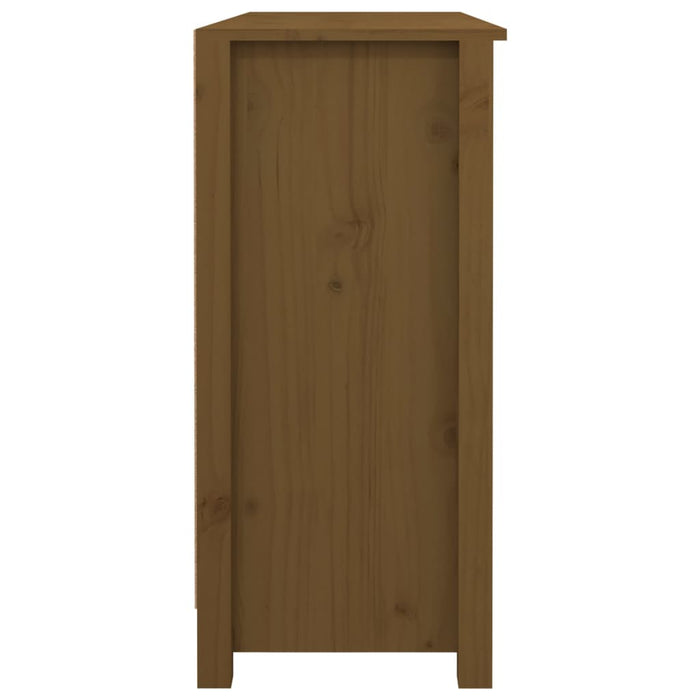 Dressoir 100X35X74,5 Cm Massief Grenenhout