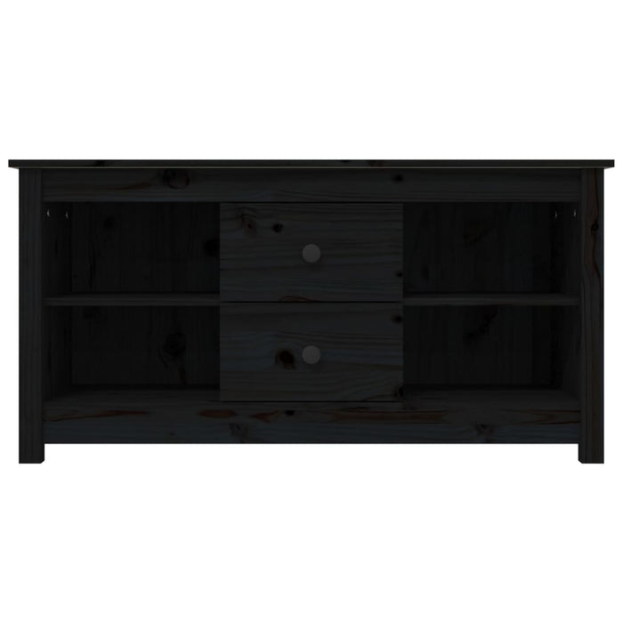 Tv-Meubel 03X36,5X52 Cm Massief Grenenhout