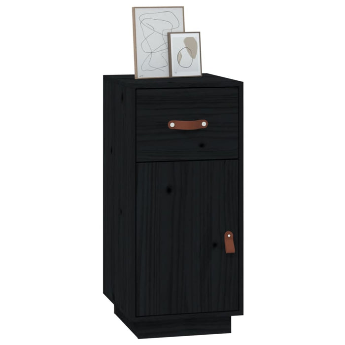 Dressoir 34X40X75 Cm Massief Grenenhout