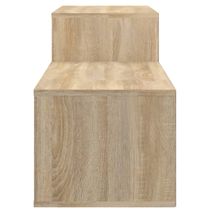 Schoenenkast 50X35X45 Cm Bewerkt Hout Kleurig Sonoma Eiken