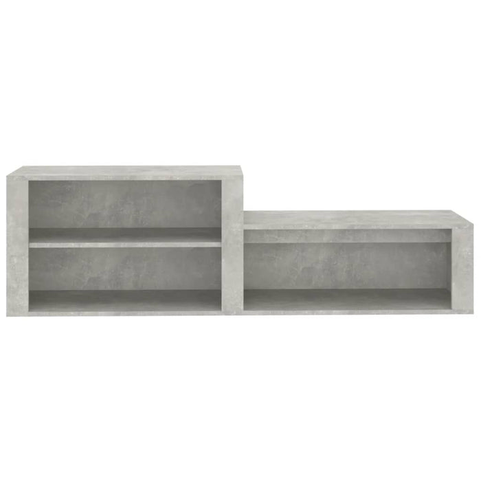 Schoenenkast 50X35X45 Cm Bewerkt Hout Betongrijs