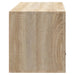 Wandschoenenkast 70X35X38 Cm Bewerkt Hout Sonoma Eiken