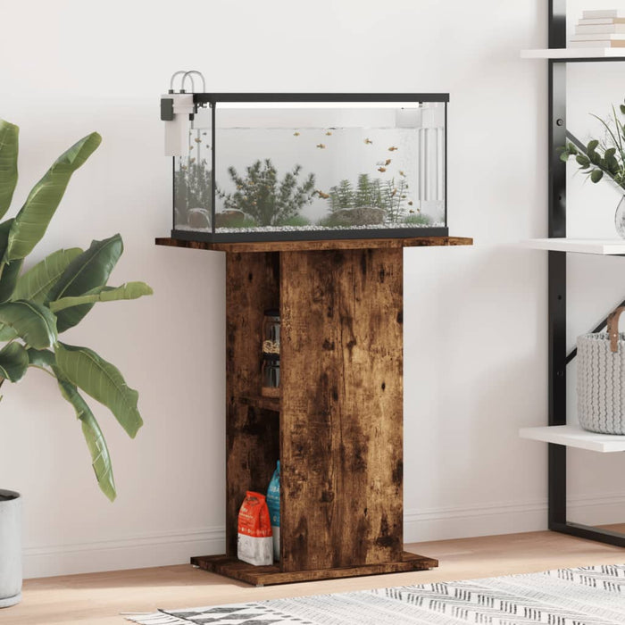 Aquariumstandaard 60,5X36X72,5 Cm Bewerkt Hout