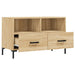 Tv-Meubel 80X36X50 Cm Bewerkt Hout Sonoma Eiken