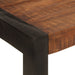 Eettafel 120X60X76 Cm Massief Mangohout Honingbruin