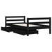 Kinderbedframe Met Lades Massief Grenenhout